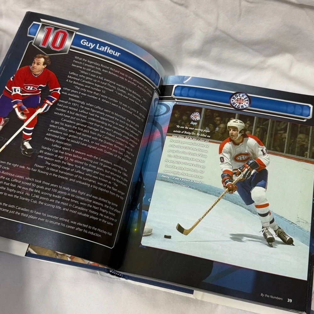 “By the Numbers: From 00 to 99” Hardcover Hockey Legends Book by Scott Morrison